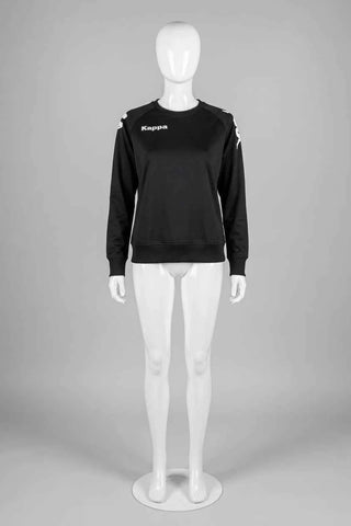 Bluza damska sportowa Kappa - Czarna