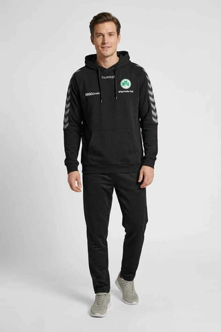 Bluza z kapturem Sportowa Hummel SpVgg Greuther Fürth - Czarna
