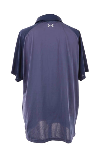 Koszulka polo Under Armour paski – Granatowy
