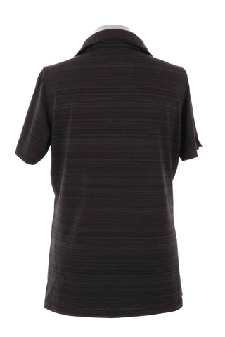Koszulka polo w prążki Backtee - Szara