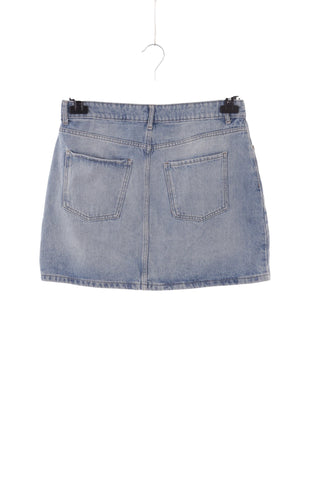 Damska Spodnica Jeansowa Mini Jasny Denim