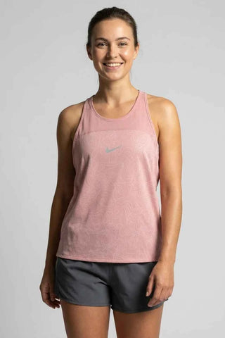 Top Damski Nike Wzorzysty Różowy