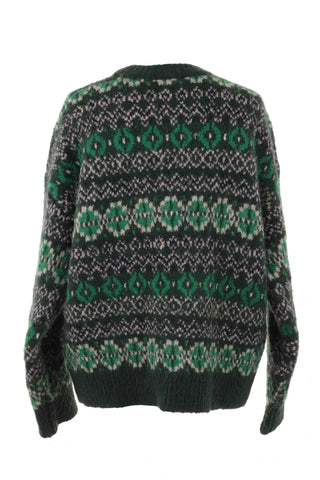 Sweter Damski  - Zielony   9% wełna