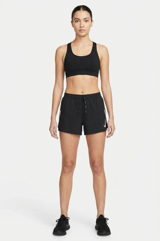 Damskie Czarne Szorty Nike do Biegania