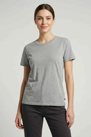 T-shirt klasyczny bawełniany Levi's - Szary