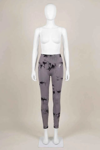 Damskie Legginsy Sportowe we Wzory Tie-Dye