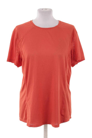 T-shirt sportowy oddychający - Pomarańczowy