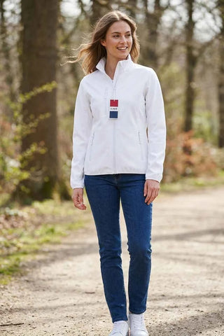 Kurtka softshell damska Clique - Biała