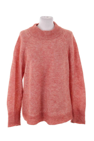 Sweter damski z półgolfem  34% moher, 34% wełna