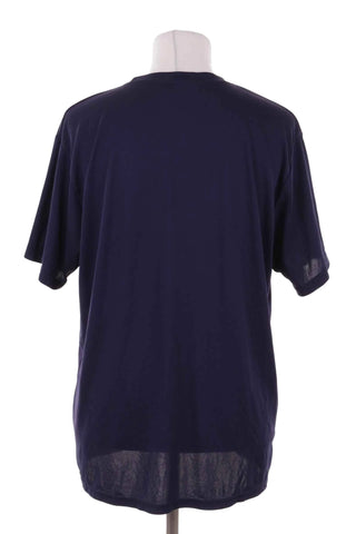 T-shirt z nadrukiem Volleyball - Granatowy