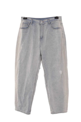 Jeansy męskie loose fit bawełniane - Niebieskie