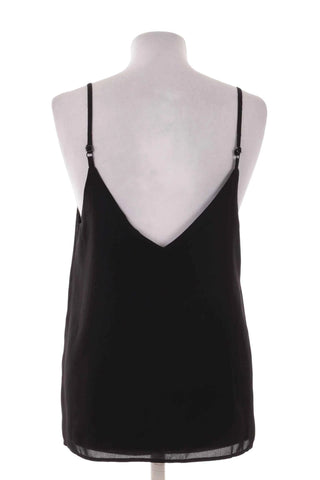 Top damski camisole V-neck - Czarny