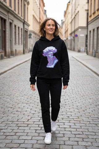 Bluza z kapturem - Czarna