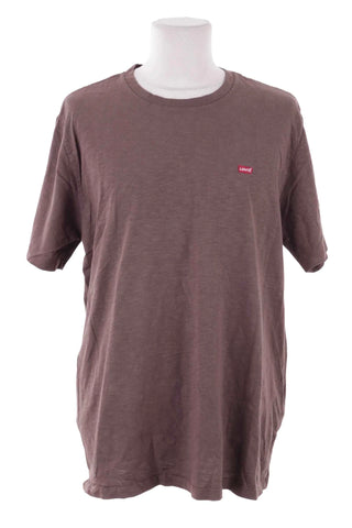 T-shirt męski bawełniany Levi's - Fioletowy