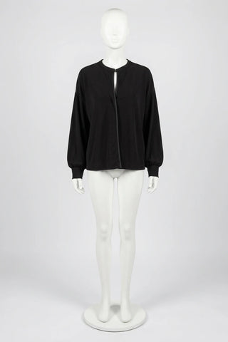 Elegancka czarna bluzka