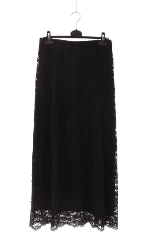 Spódnica maxi koronkowa - Czarna