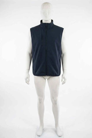Kamizelka bezrękawnik softshell męski - Granatowy