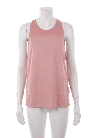 Top Damski Nike Wzorzysty Różowy