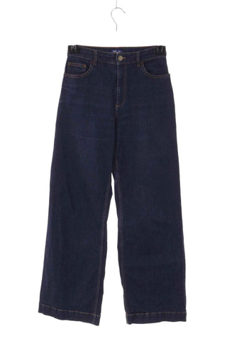 Spodnie jeansowe wide leg Baum und Pferdgarten - Granatowe
