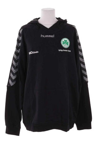 Bluza z kapturem Sportowa Hummel SpVgg Greuther Fürth - Czarna