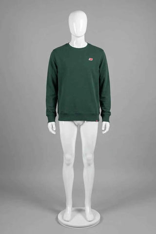 Bluza dresowa damska New Balance - Butelkowa Zieleń