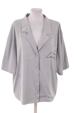 Koszula  z Krótkim Rękawem Couture - Szara