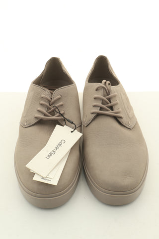 Buty beżowe skóra