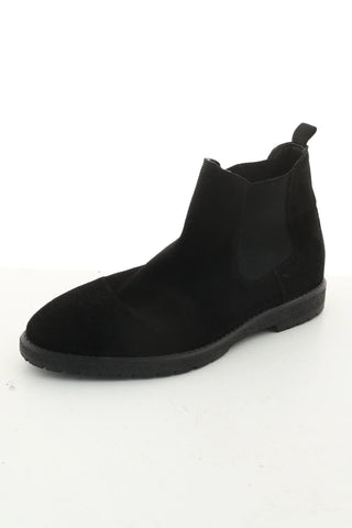 Buty czarne a'la zamsz