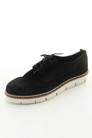 Buty czarne zamszowe