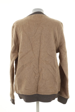 Bluza beżowa 65%wełna,10%moher
