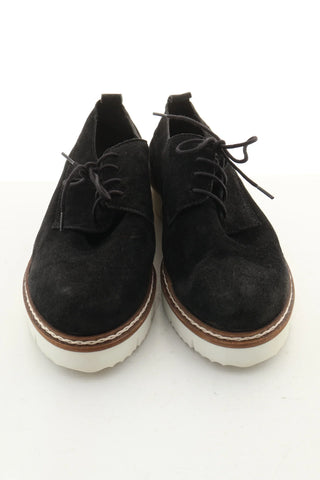 Buty czarne zamszowe