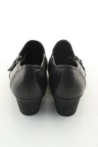 Buty czarne skóra
