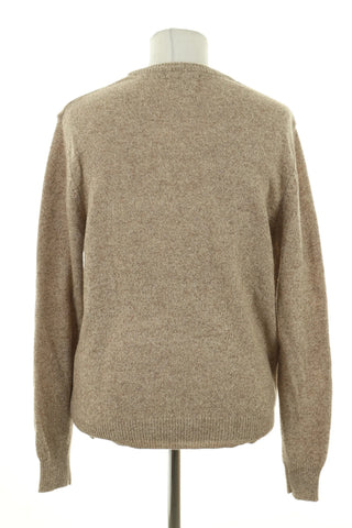Sweter beżowy 50% wełna
