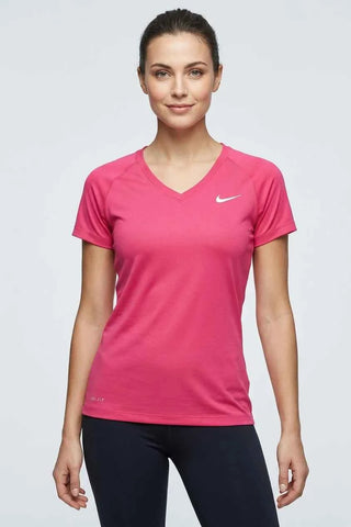 Koszulka sportowa Dri-FIT Nike - Różowa