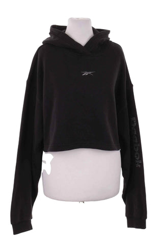 Bluza z kapturem krótka Reebok - Czarna
