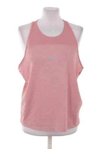Top Damski Nike Wzorzysty Różowy
