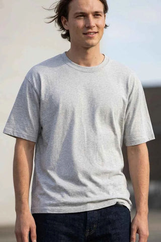 Koszulka T-shirt bawełniany basic - Szary