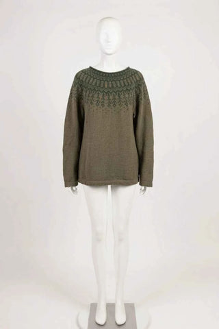 Sweter damski - Zielony