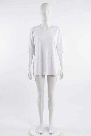 T-shirt bawełniany - Biały