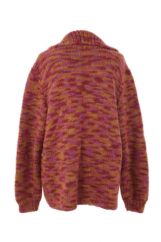 Sweter Damski Melanżowy Dzianinowy
