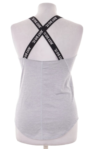 Damski Top Sportowy Nike Just Do It Szary