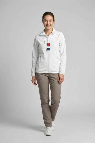 Kurtka softshell damska Clique - Biała