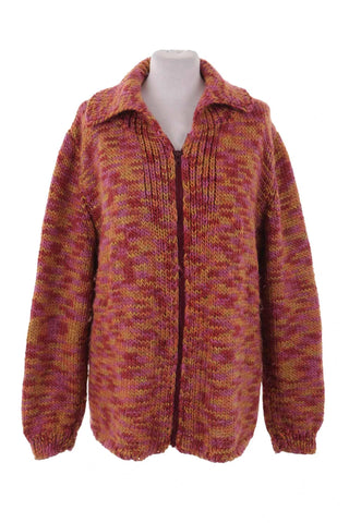 Sweter Damski Melanżowy Dzianinowy