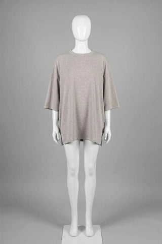 T-shirt Oversize - Beżowy