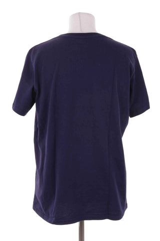 T-shirt bawełniany z nadrukiem Cougar 69 - Granatowy