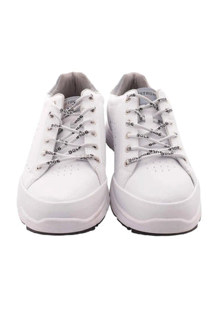 Buty golfowe męskie z ekoskóry - Białe