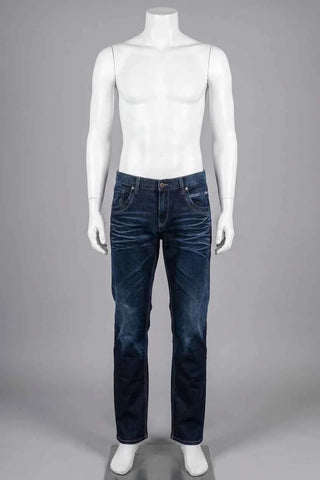 Jeansy męskie Regular Fit Smog - Granatowe