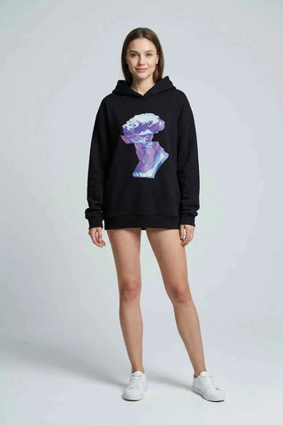 Bluza z kapturem - Czarna