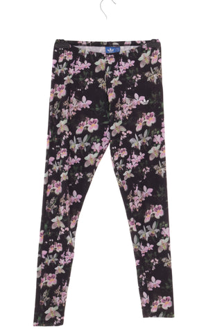 Damskie Leginsy Adidas w Egzotyczne Kwiaty