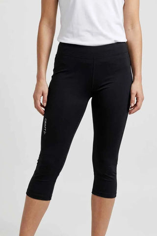 Legginsy sportowe 3/4 Craft - Czarne